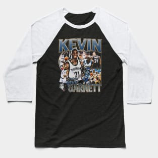 Kevin Garnett Vintage Bootleg Baseball T-Shirt